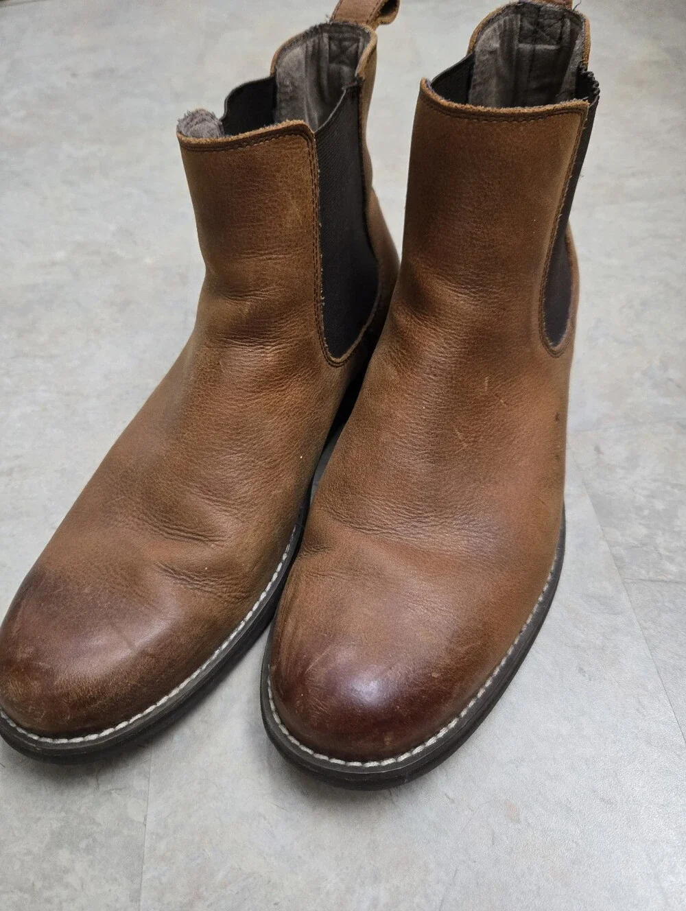 Wolverine Men's 1883 Tan Leather Chelsea Boots